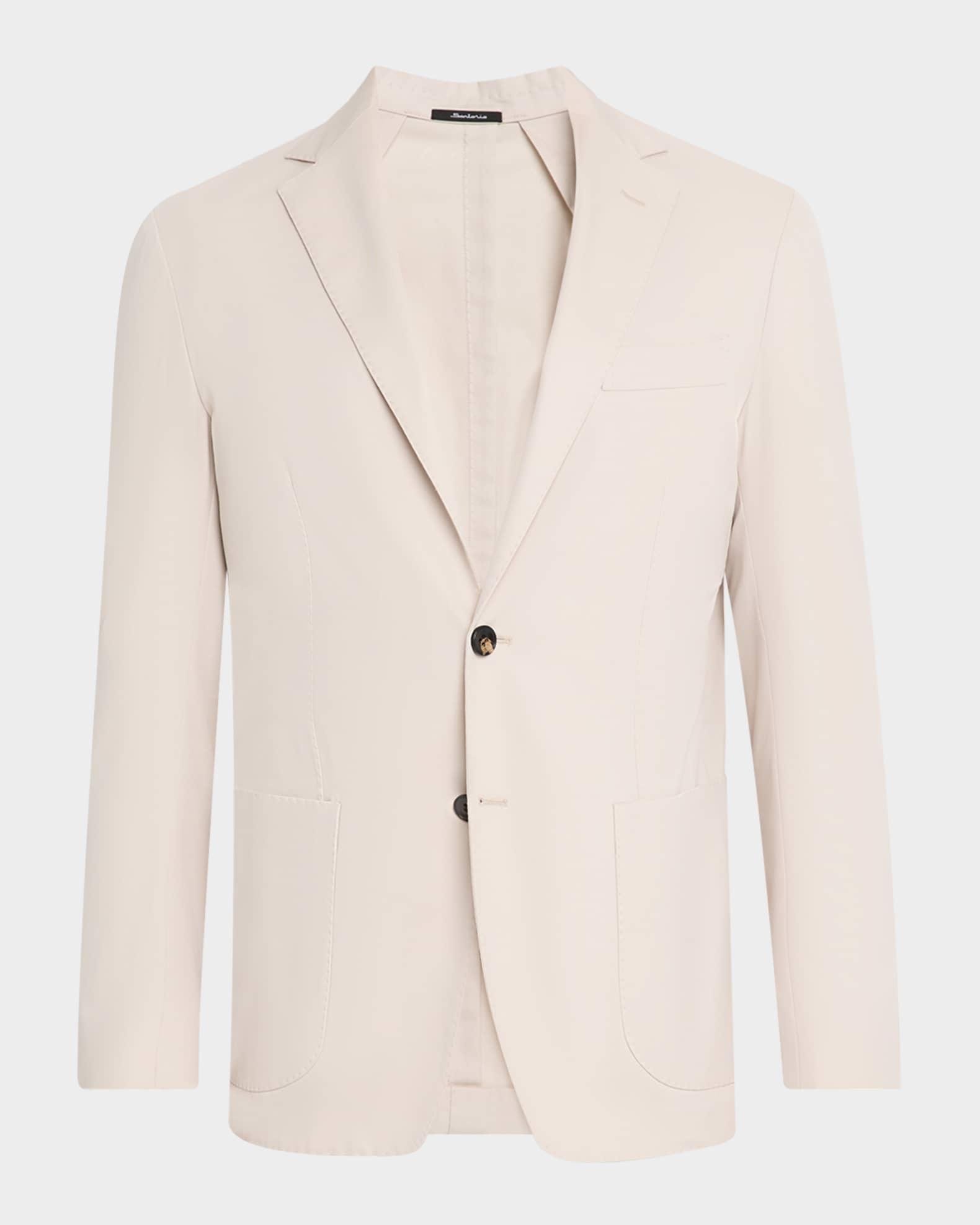 Men's Cotton-Stretch Single-Breasted Sport Coat Product Image