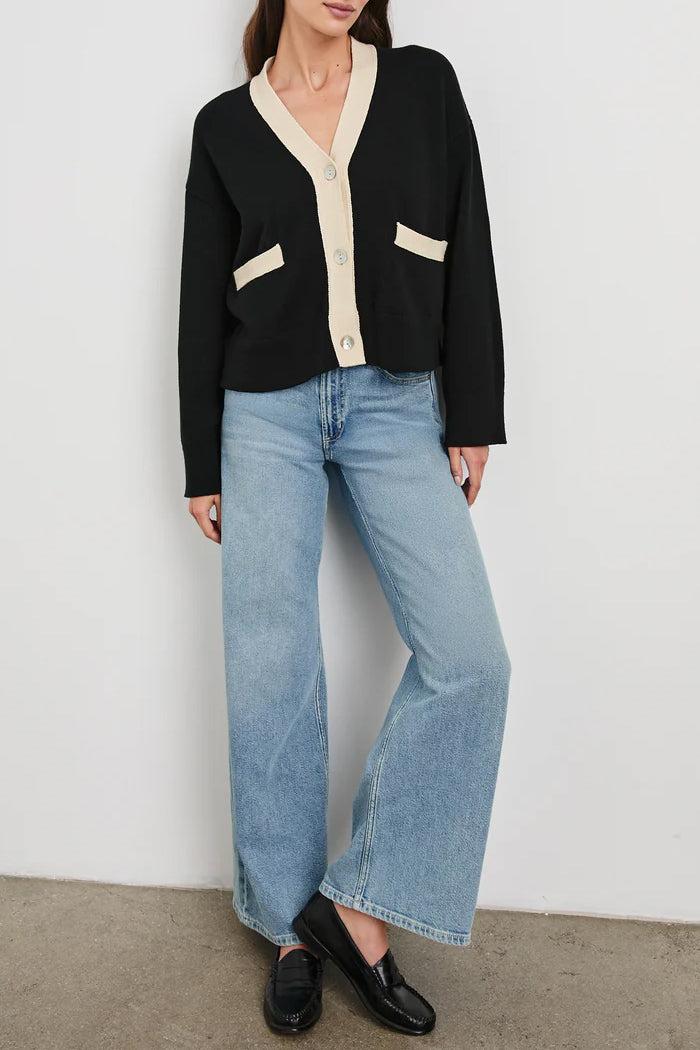 Geneva Contrast Cardigan Product Image