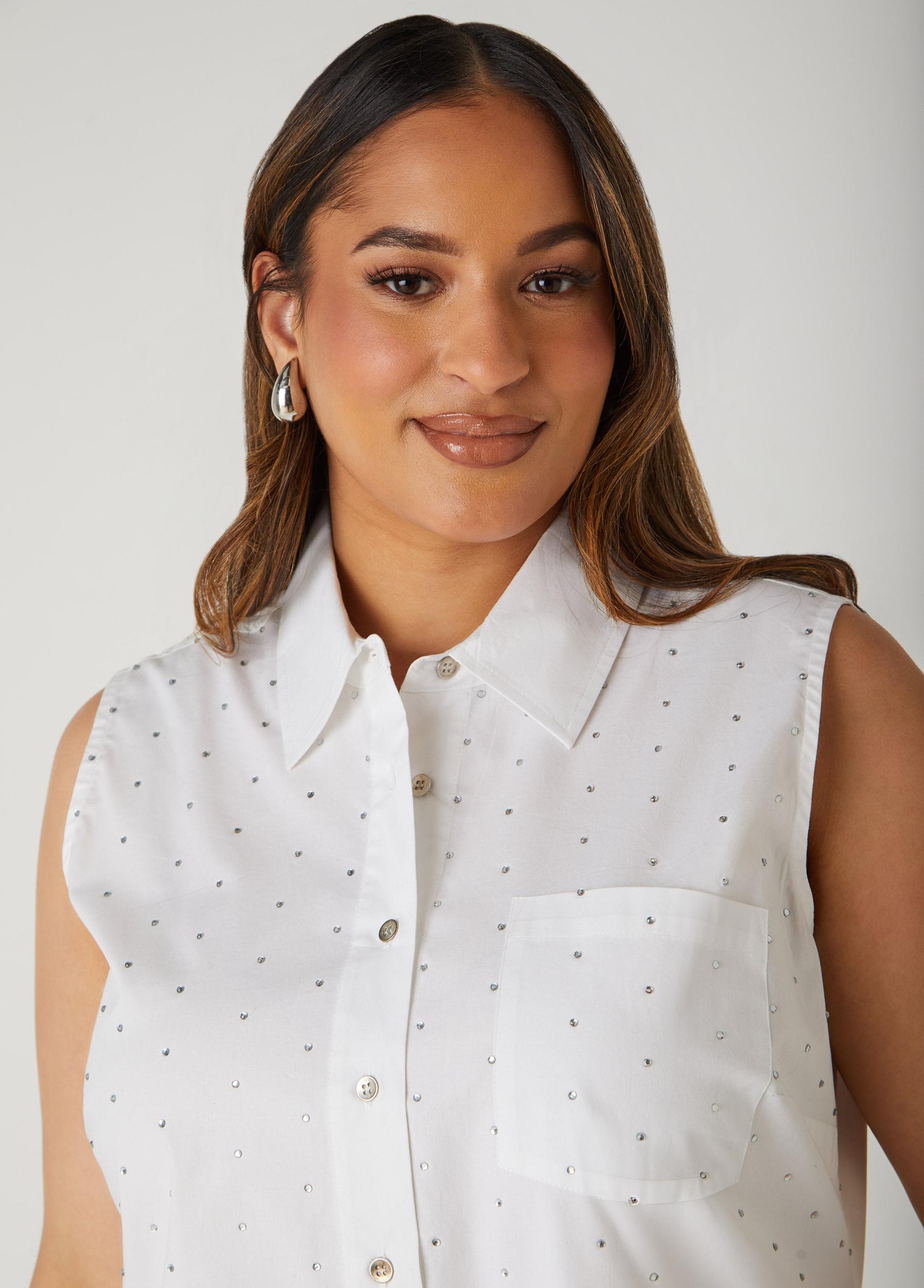 Crystal Cotton Poplin Shirt Product Image