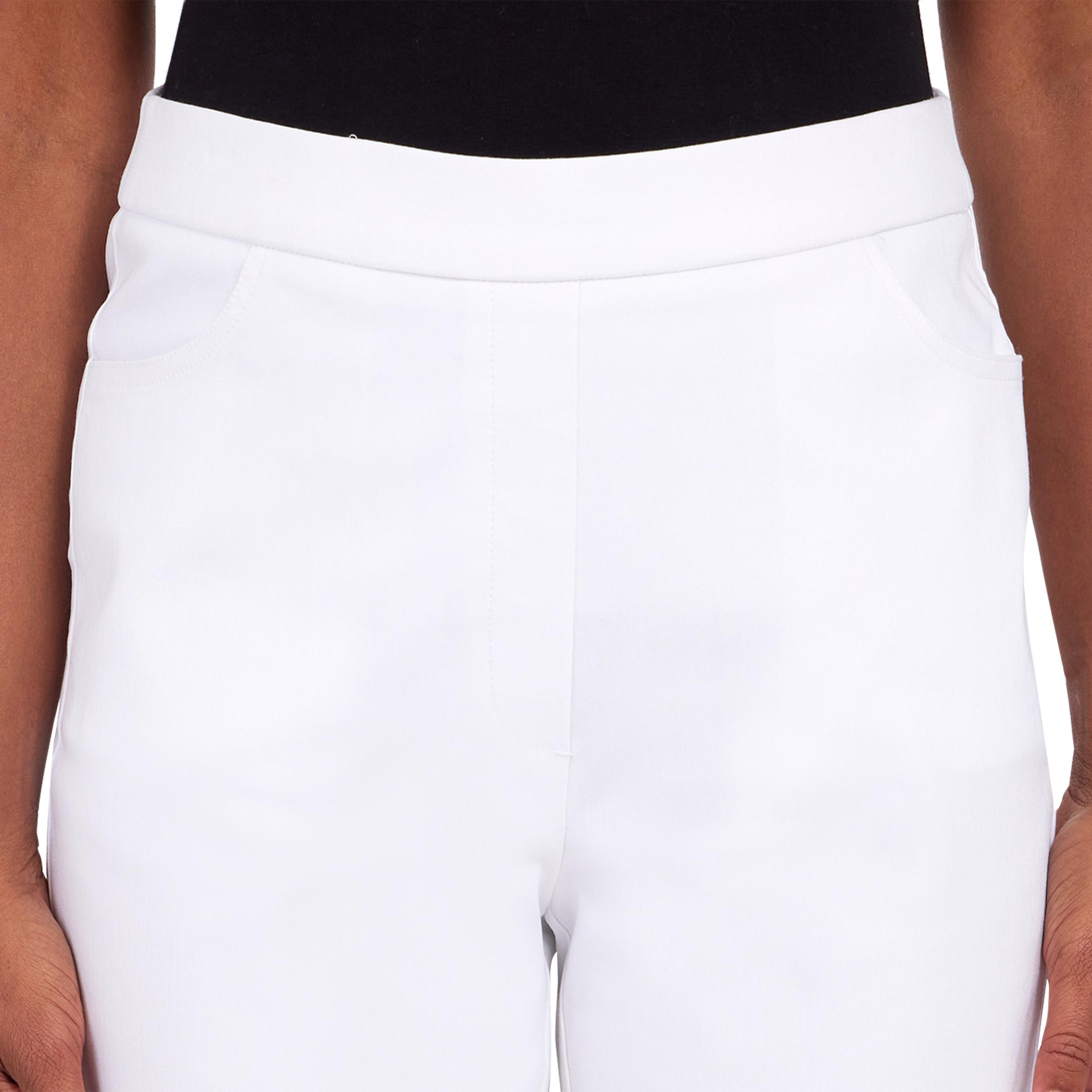 Alfred Dunner Women's Allure Stretch Clamdigger Pant Product Image