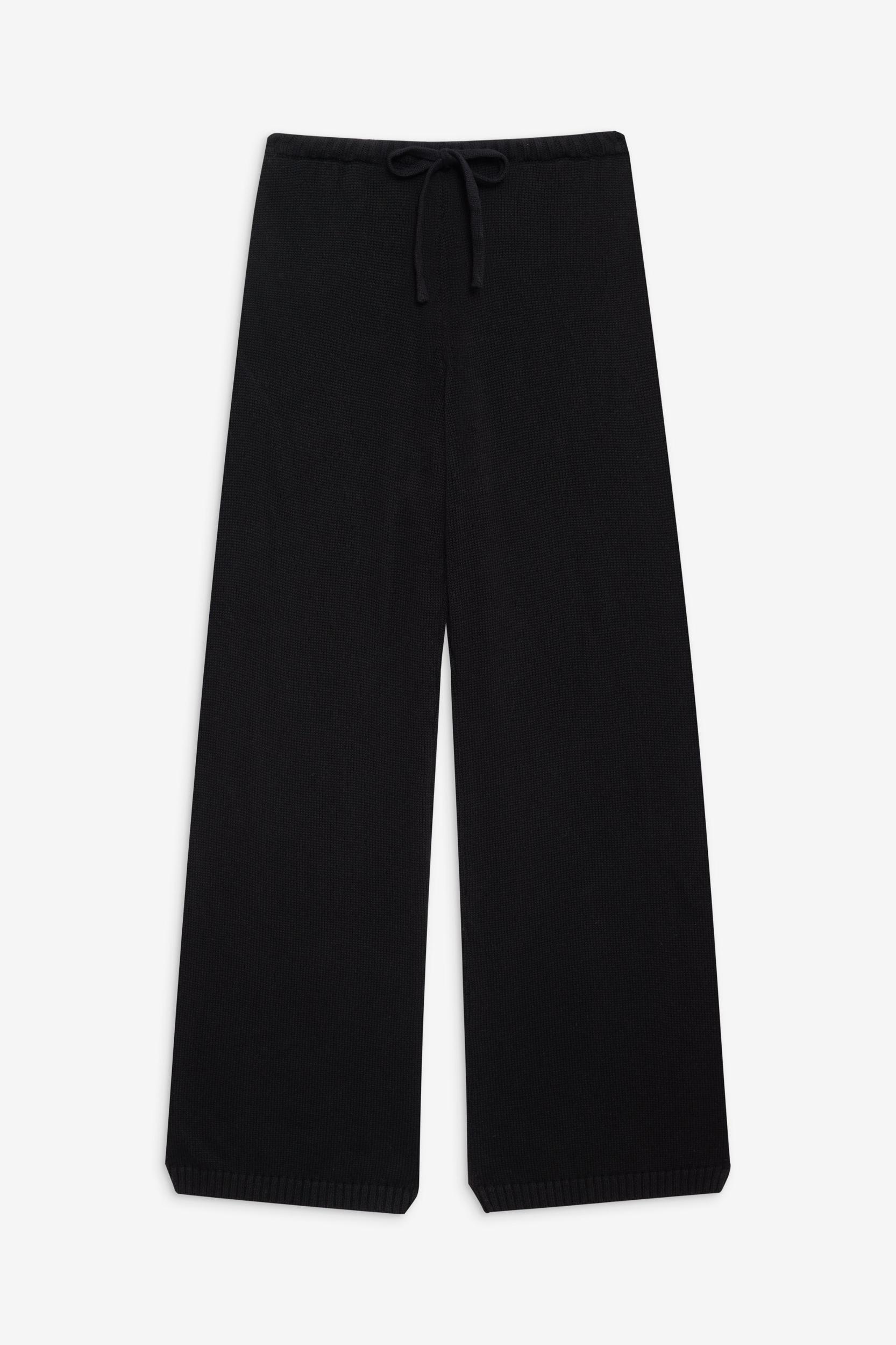 Wesley Knit Pants - Black Product Image