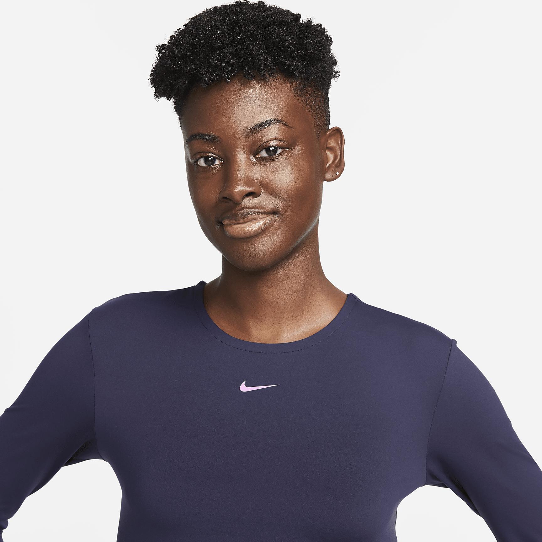 Nike Pro Dri-FIT Women's Cropped Long-Sleeve Top Product Image
