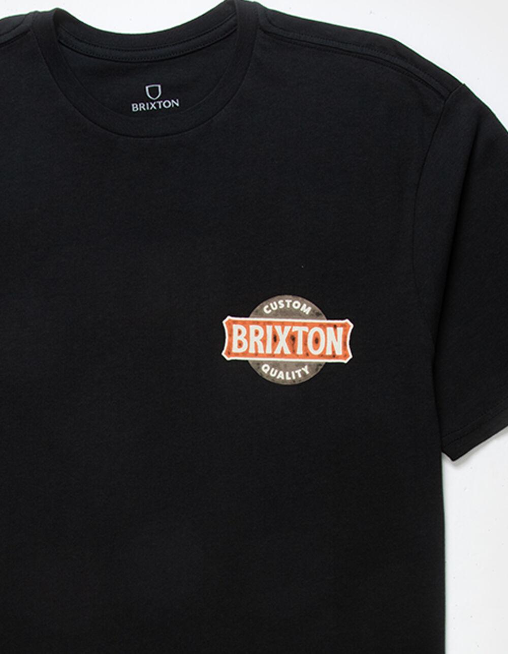 BRIXTON Wendall Mens Tee - BLACK Product Image