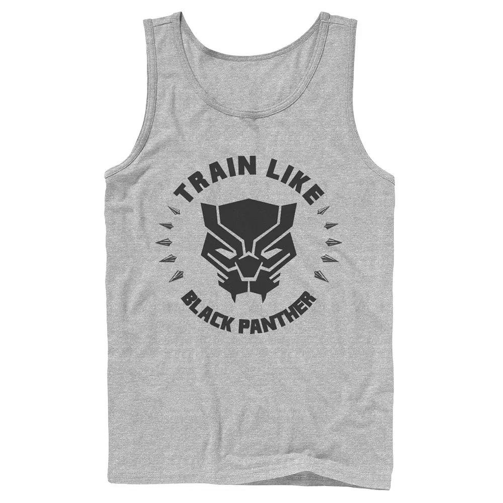 Men's Marvel Train Like Black Panther Logo Tank Top, Boy's,  Product Image