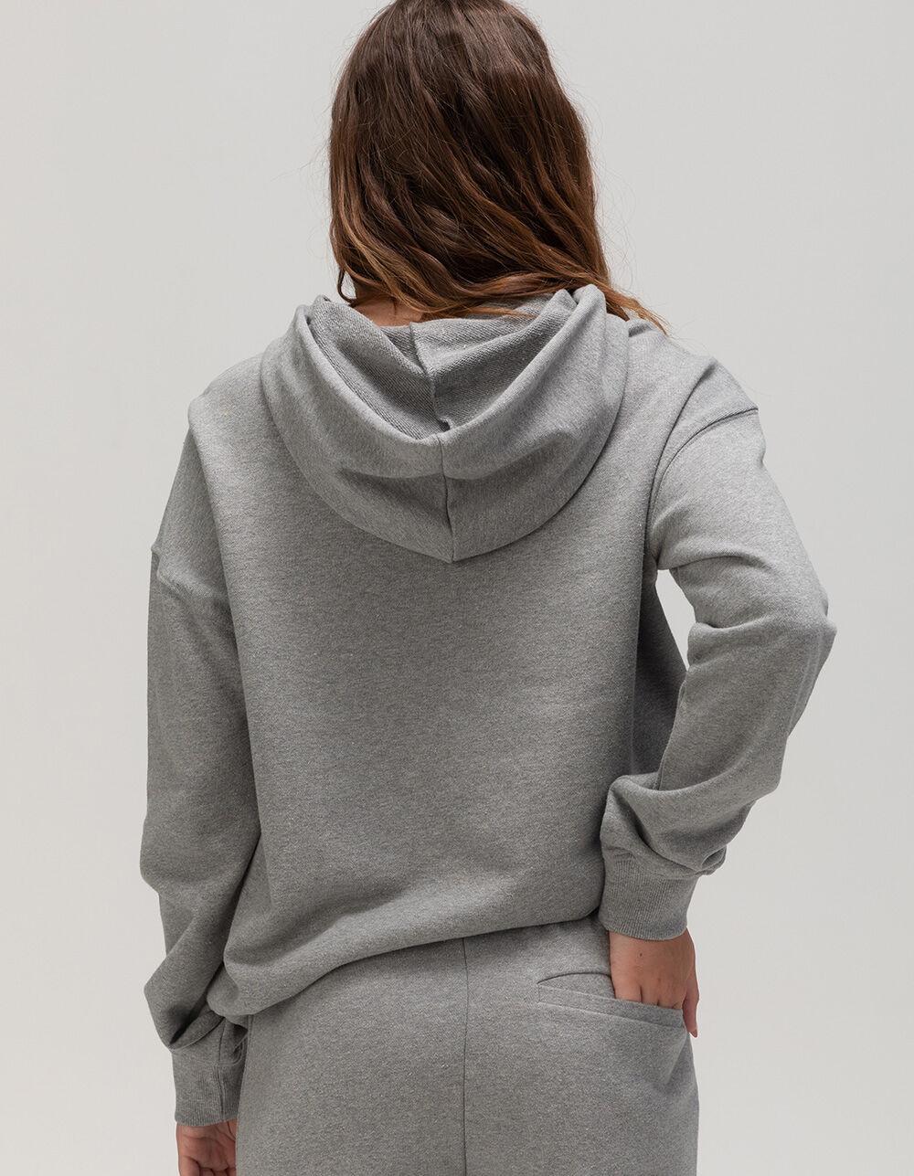BRIXTON French Terry Womens Hoodie - HEATHER GRAY Product Image