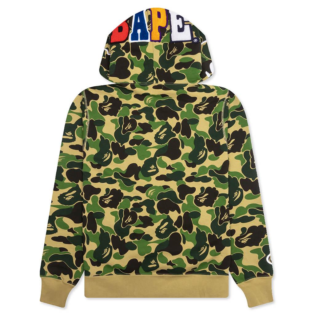 ABC Camo 2nd APE Pullover Hoodie - Green Male Product Image