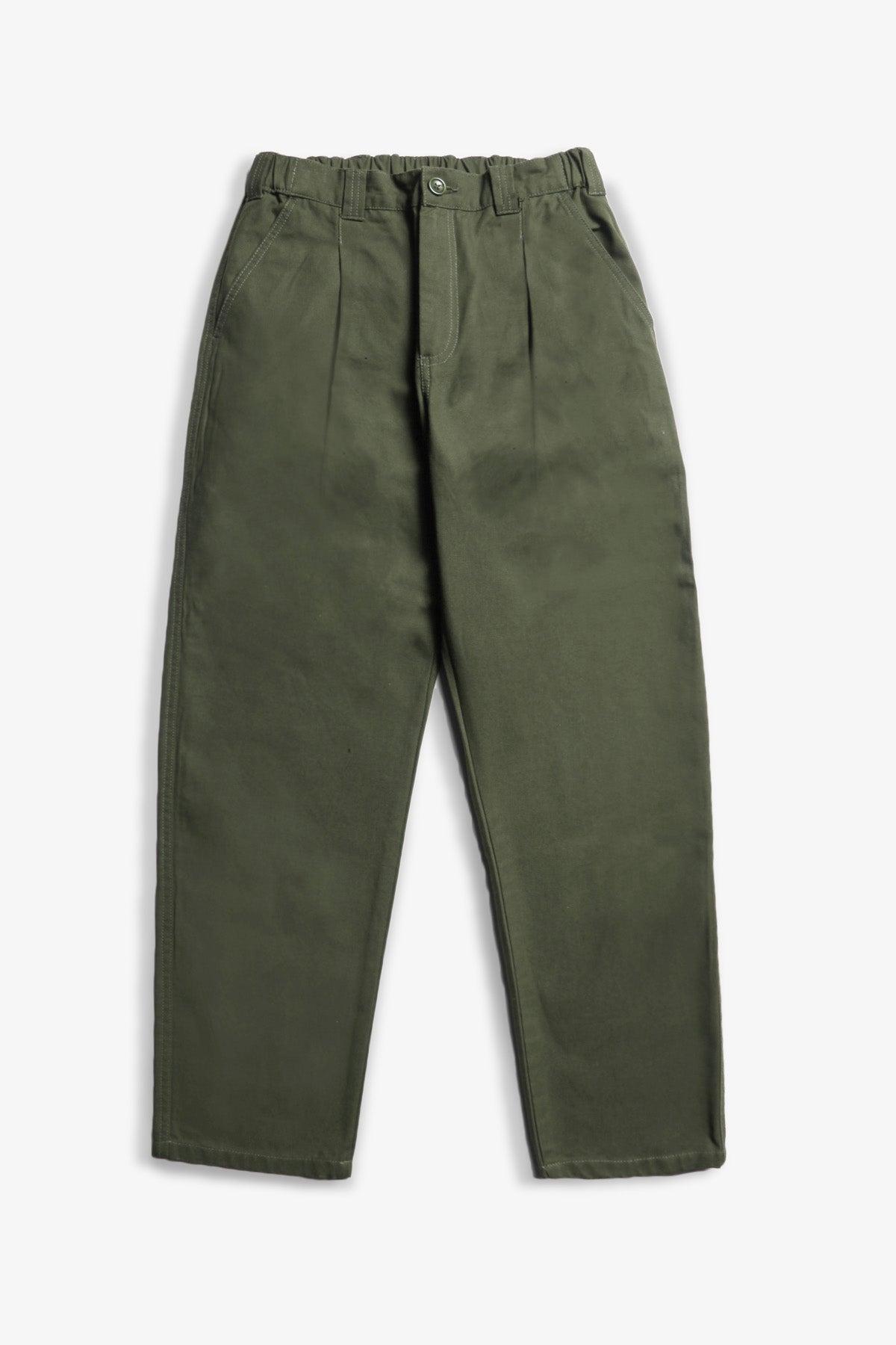 Twill Waiters Pant - Olive Product Image