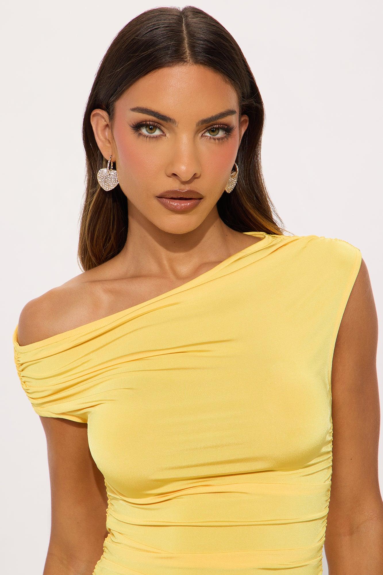 Pair Me Rhinestone Heart Drop Earrings - Gold Female Product Image