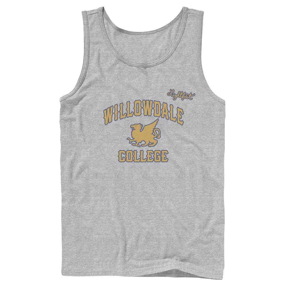 Men's Disney / Pixar Onward Willowdale College Logo Tank Top,  Product Image