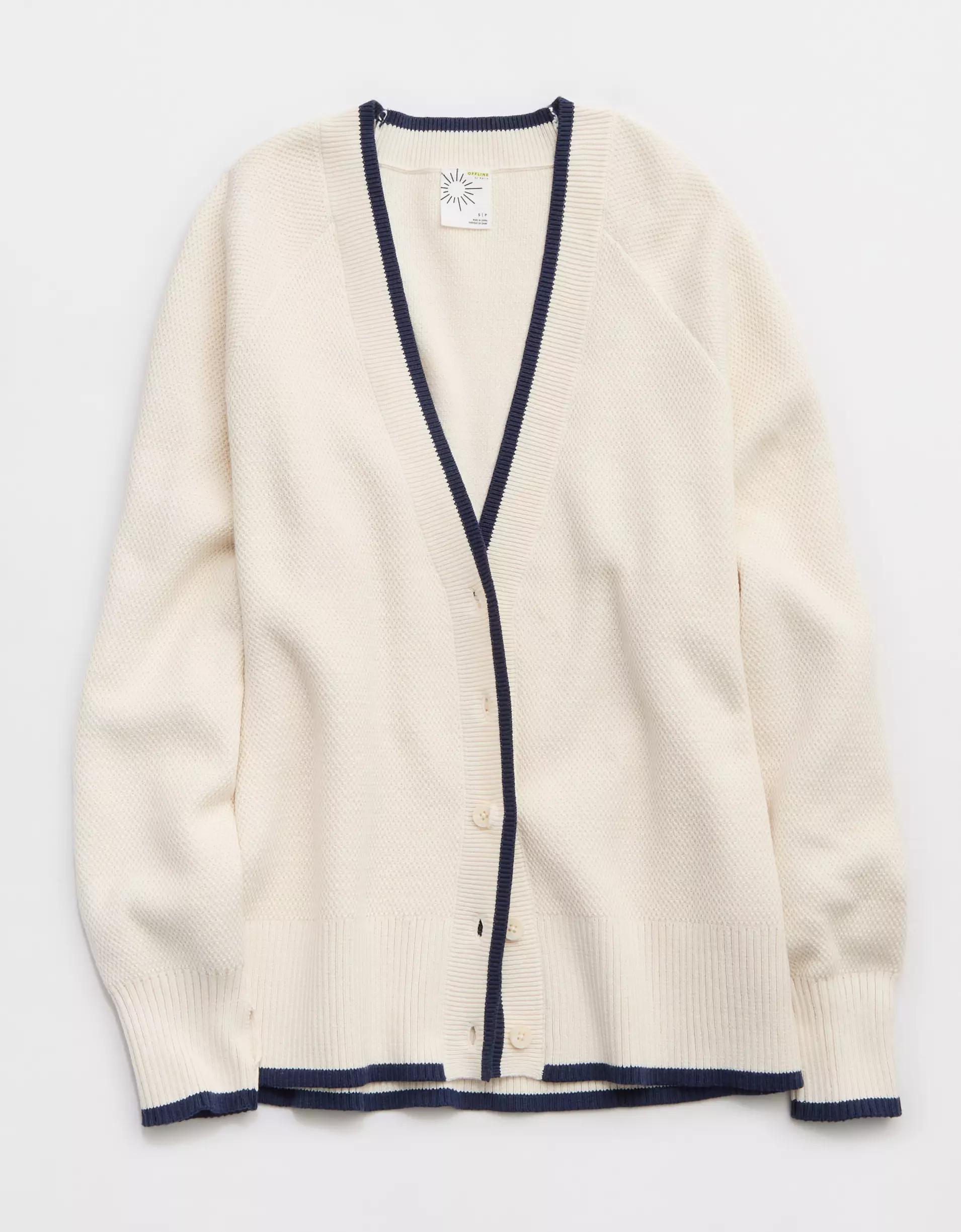 OFFLINE By Aerie Tennis Cardigan Product Image