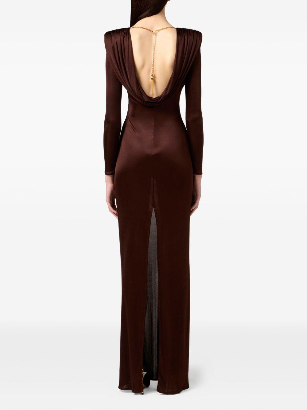 crew-neck maxi dress Product Image