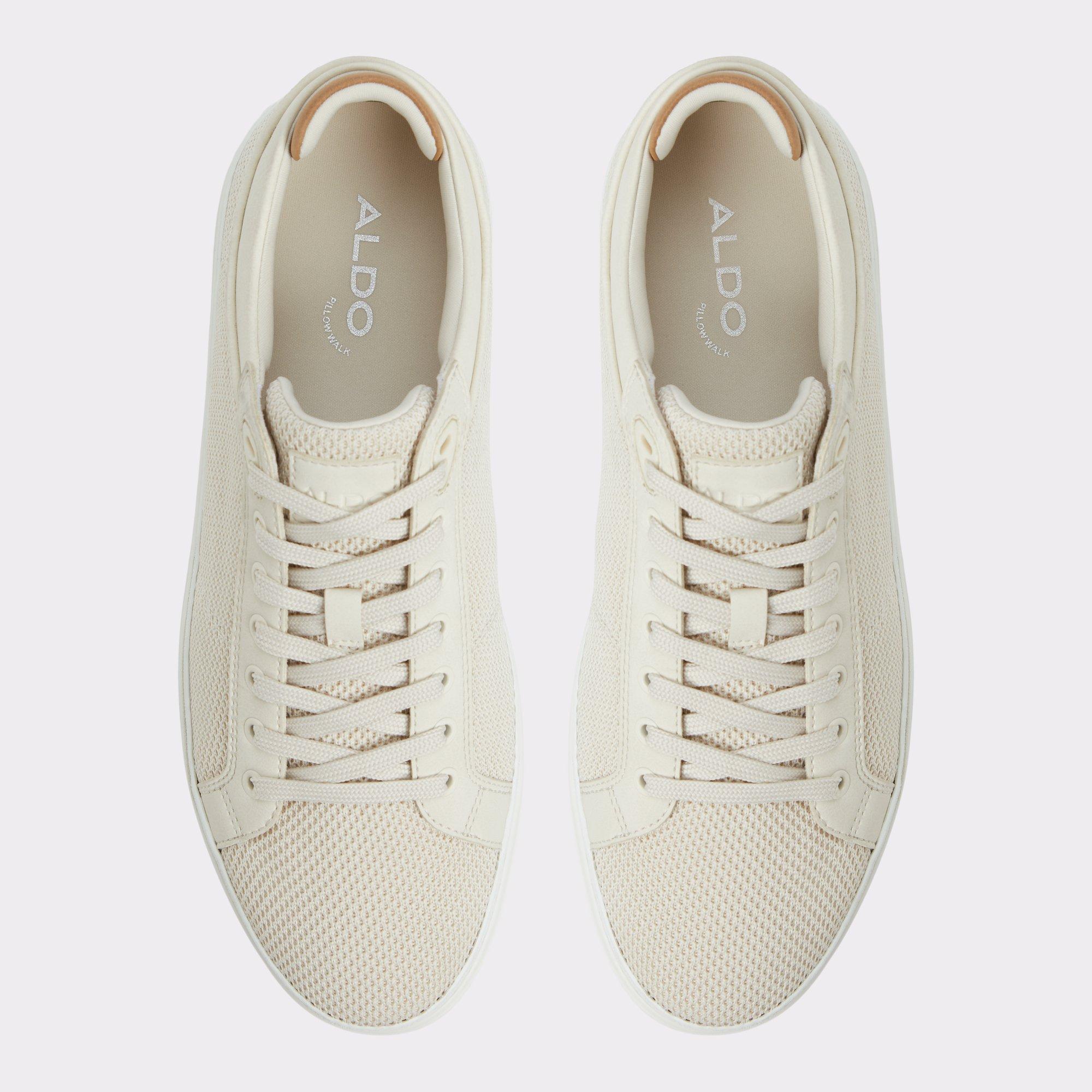 Finespec Bone Synthetic Knit Men's Low top | ALDO US Product Image