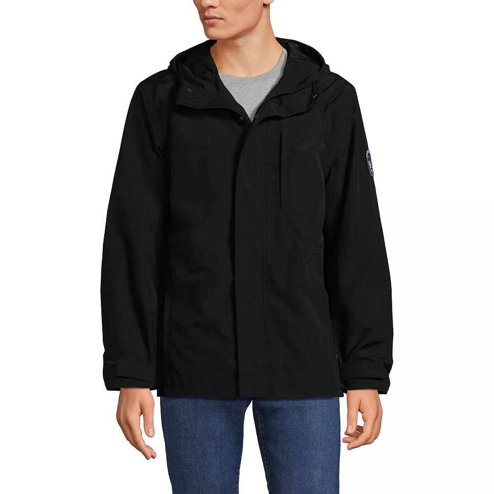 Men's Lands' End Squall Rain Jacket,  Product Image