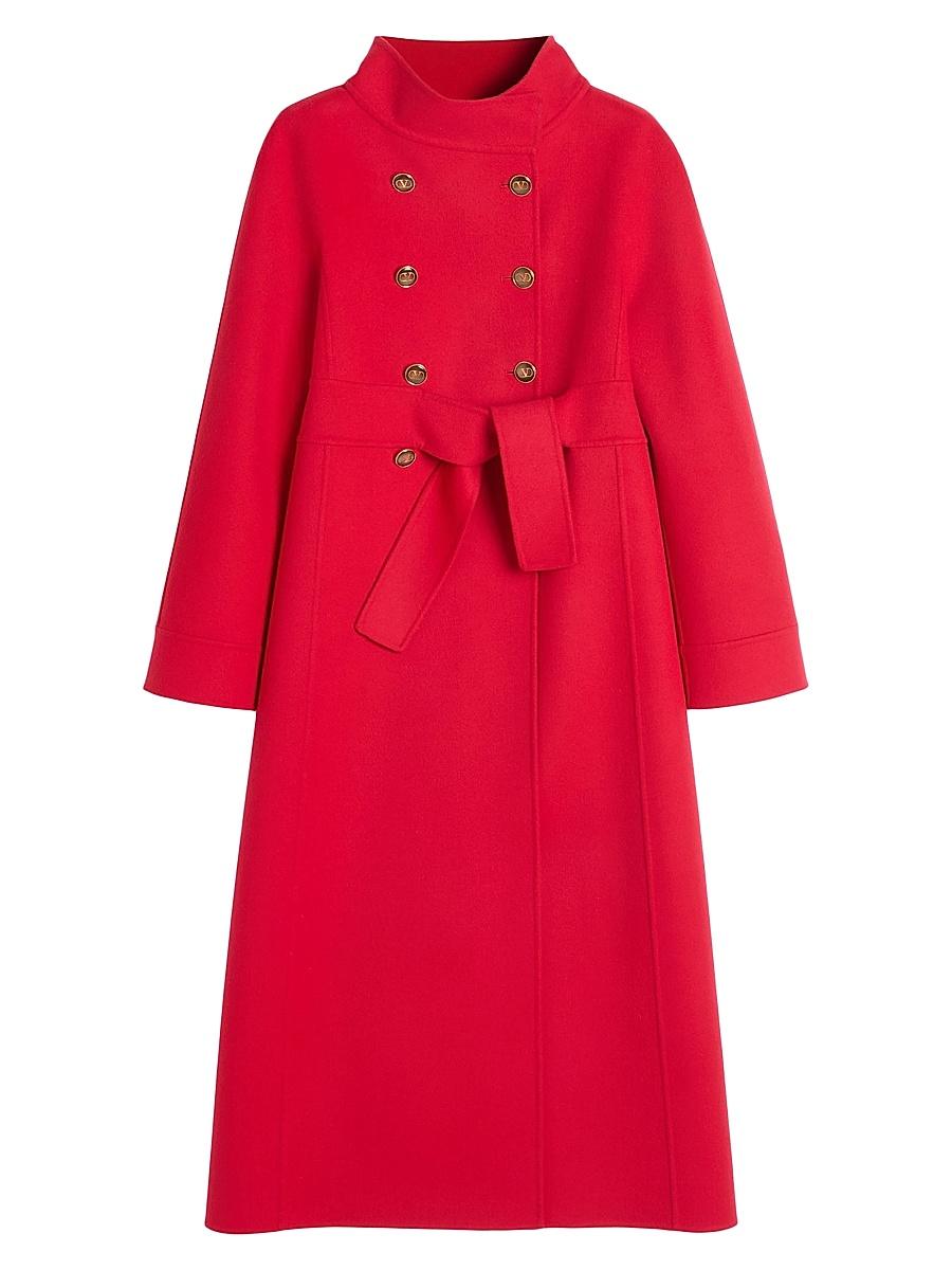 Womens Compact Drap Coat Product Image