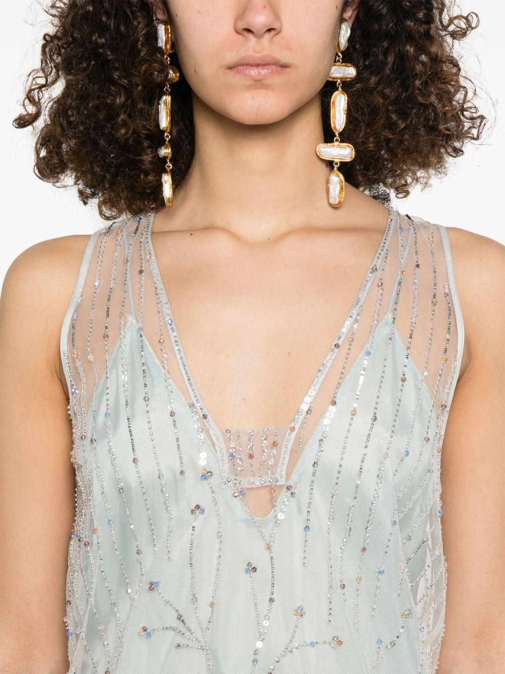 bead-embellished top Product Image