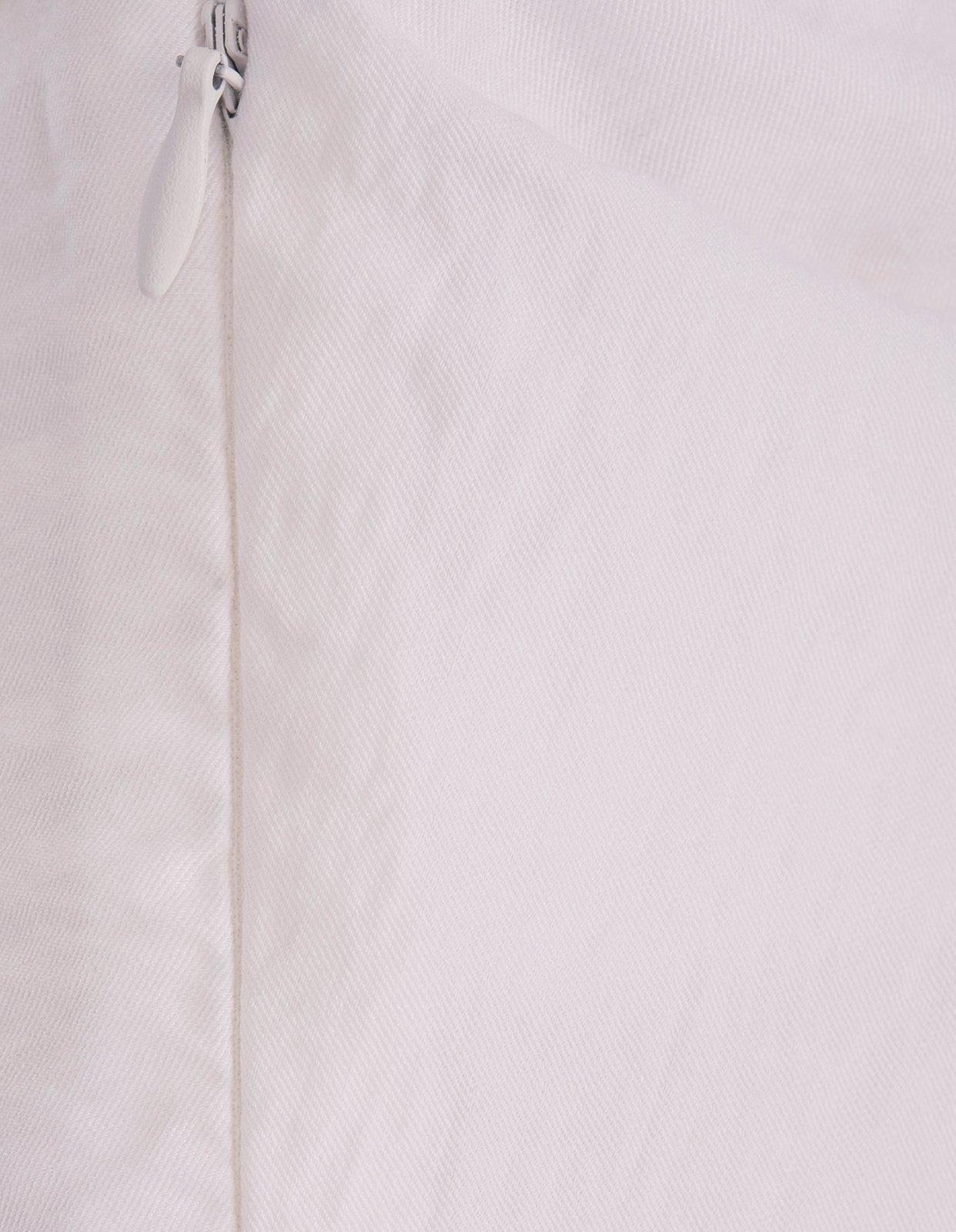 JACQUEMUS La Robe Saudade Long Viscose Blend Dress In White Product Image