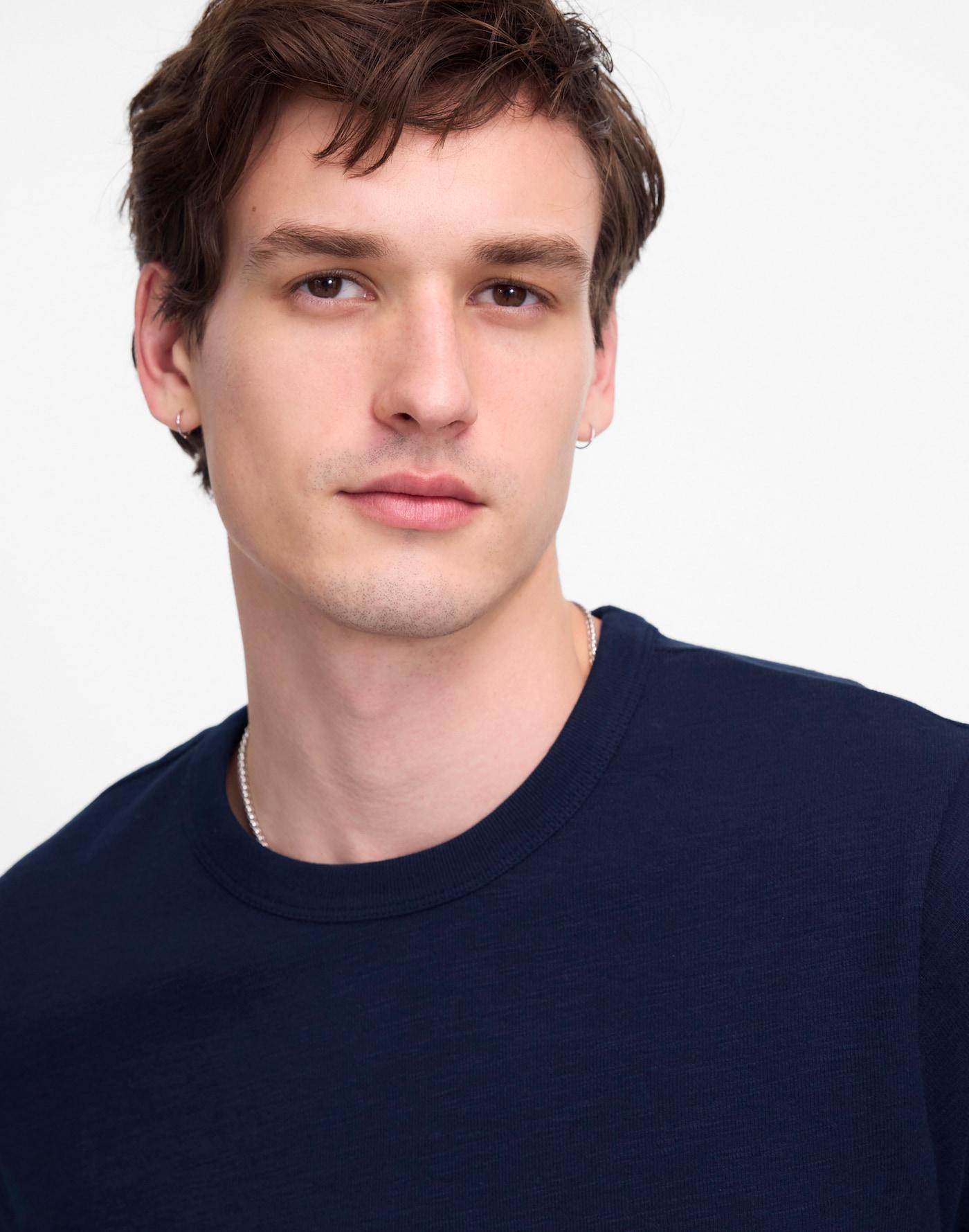 Heavyweight Slub Cotton Tee Product Image