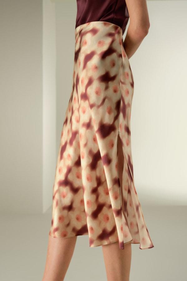 Daffodil Dream Midi Skirt - Made With Liberty Fabric Product Image