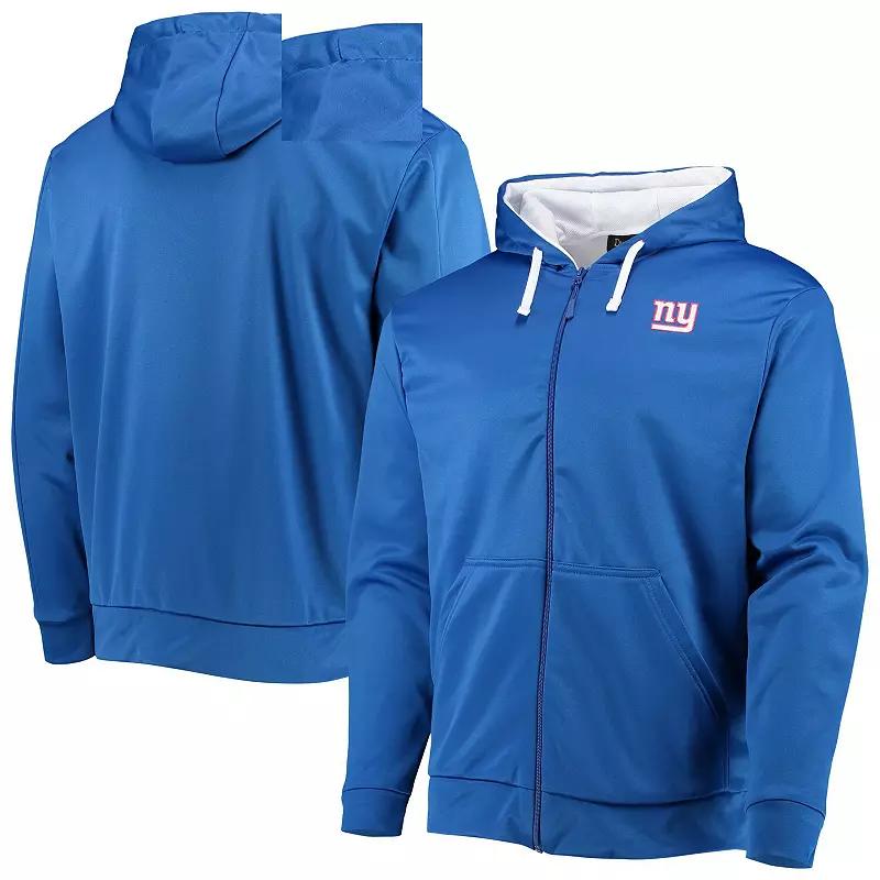Men's Dunbrooke Royal/White New York Giants Apprentice Full-Zip Hoodie,  Product Image