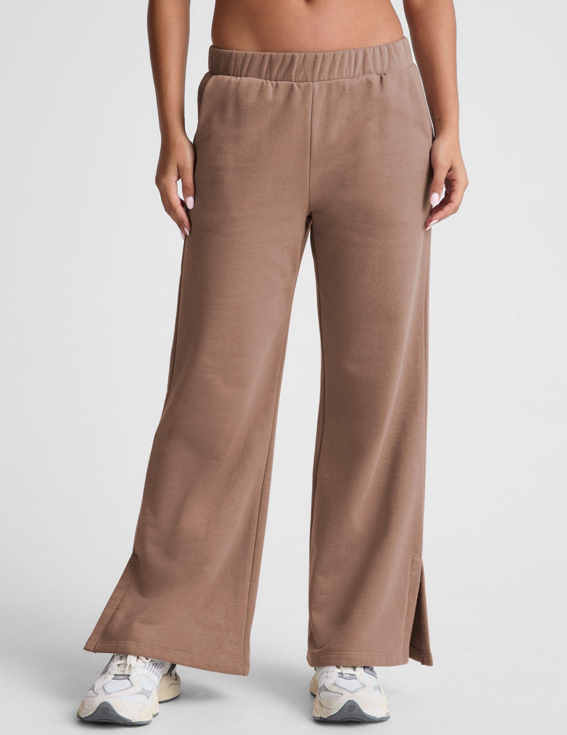 LuxeFleece Wide Leg Pant Product Image