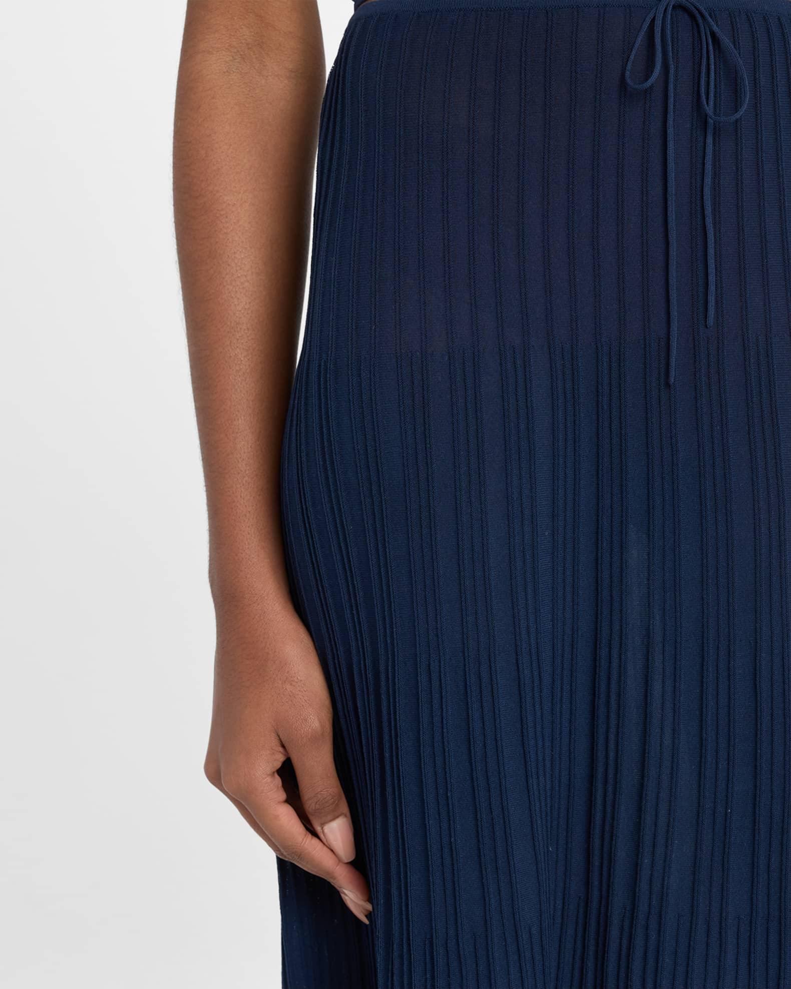 Citara Ribbed Midi Skirt  Product Image