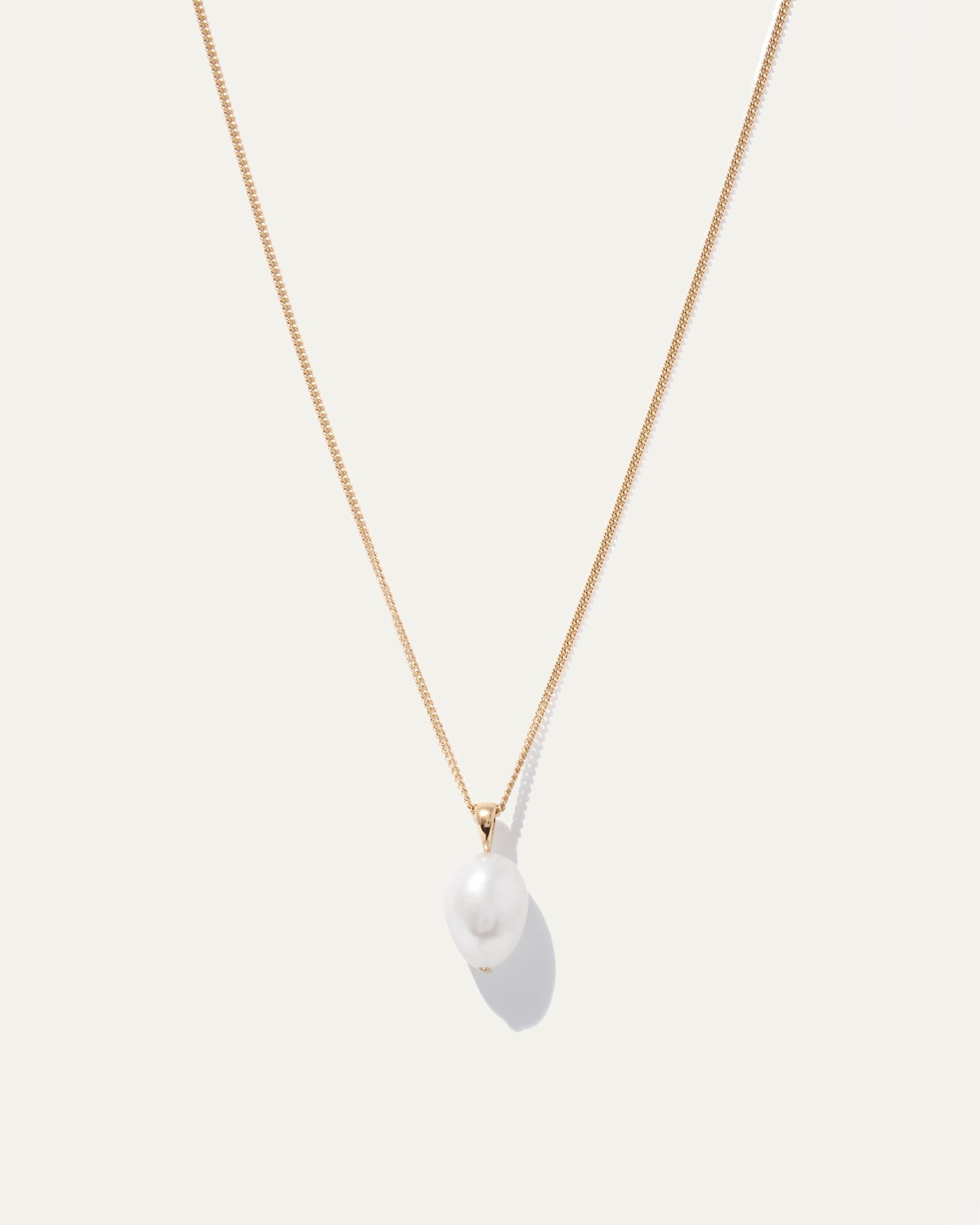 Quince | Women's Baroque Pearl Pendant Necklace Product Image