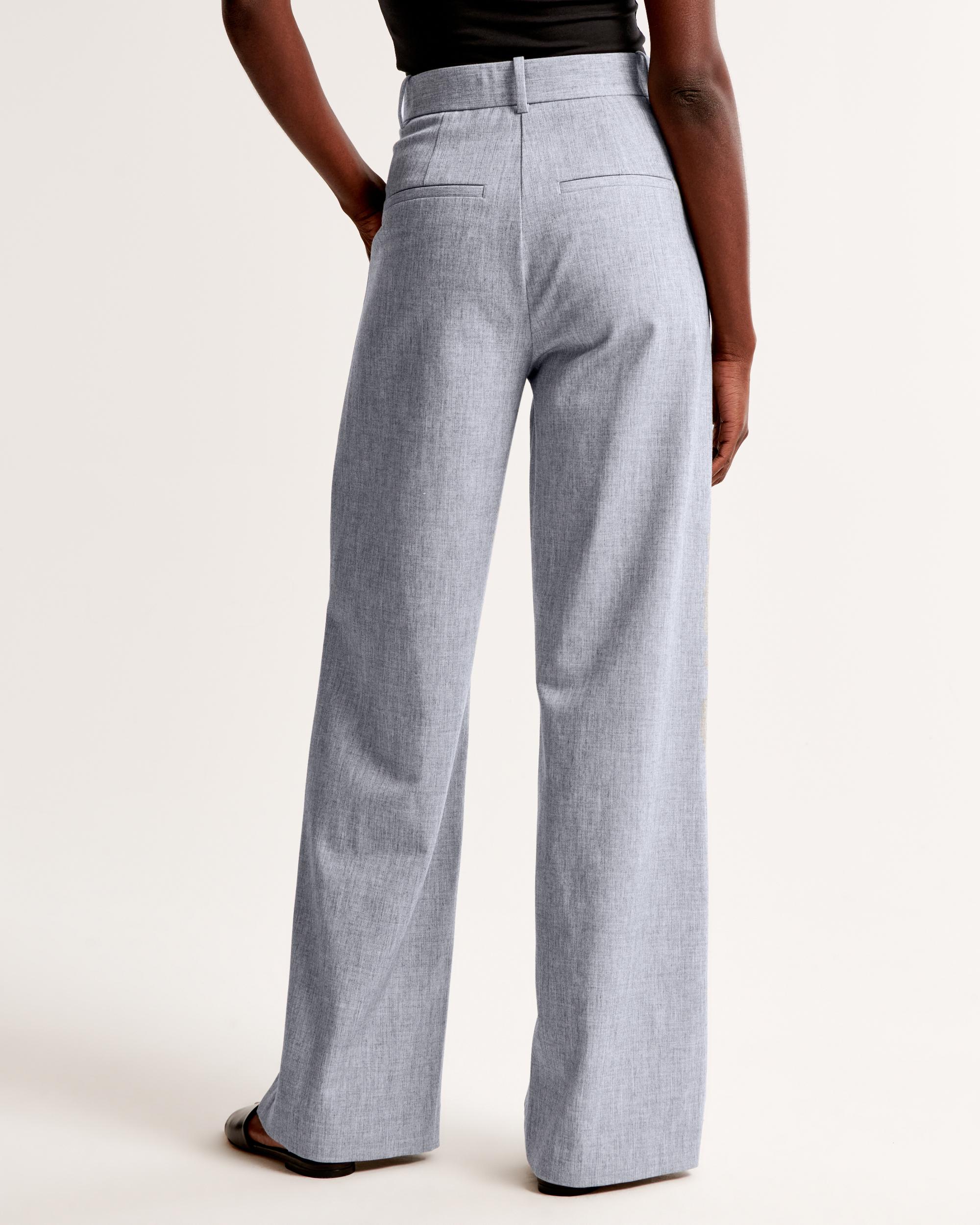 A&F Sloane Tailored Wide Leg Pant Product Image