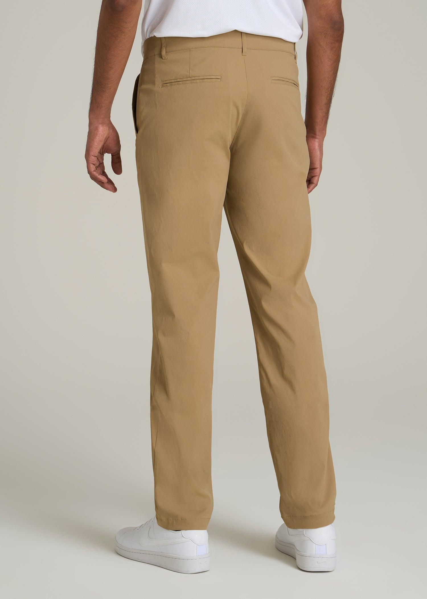 TAPERED FIT Traveler Chino Pants for Tall Men in Tannin Product Image