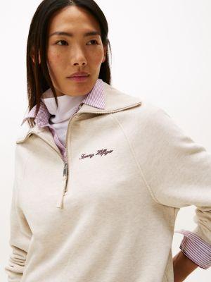 Interlock Fleece Quarter-Zip Sweatshirt Product Image