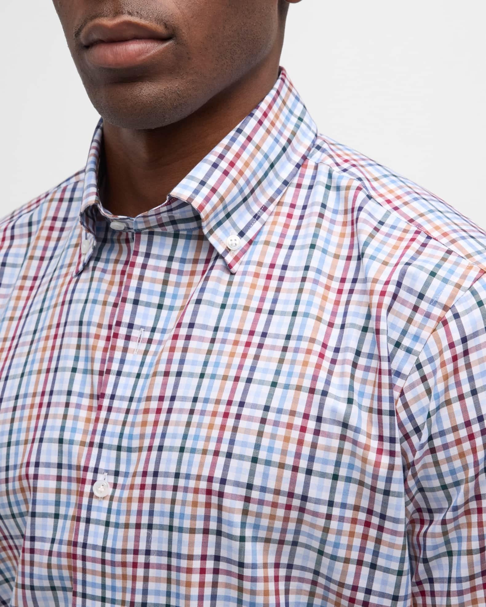 Men's Brighton Multicolor Check Sport Shirt Product Image