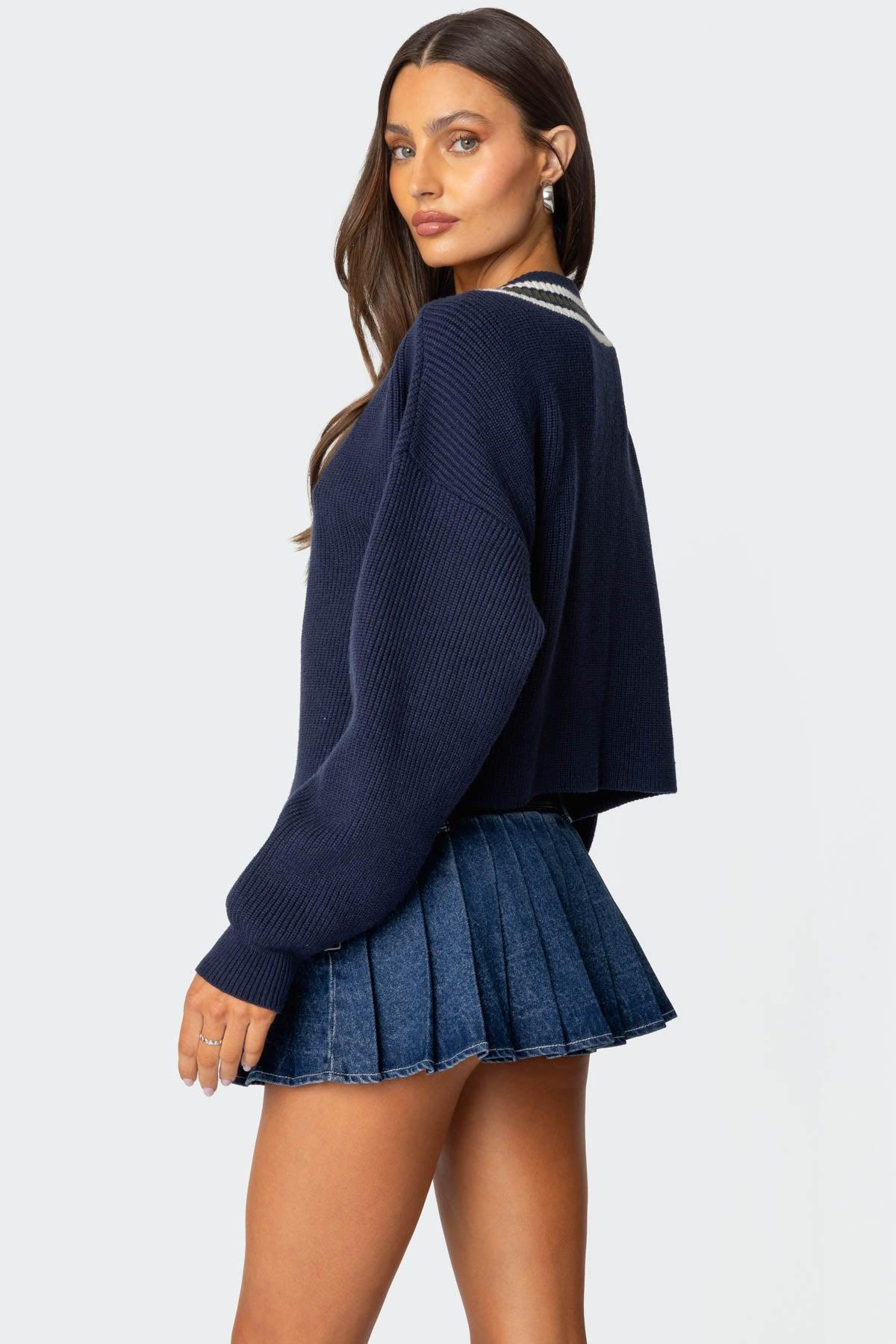 Lauryl V Neck Sweater Product Image