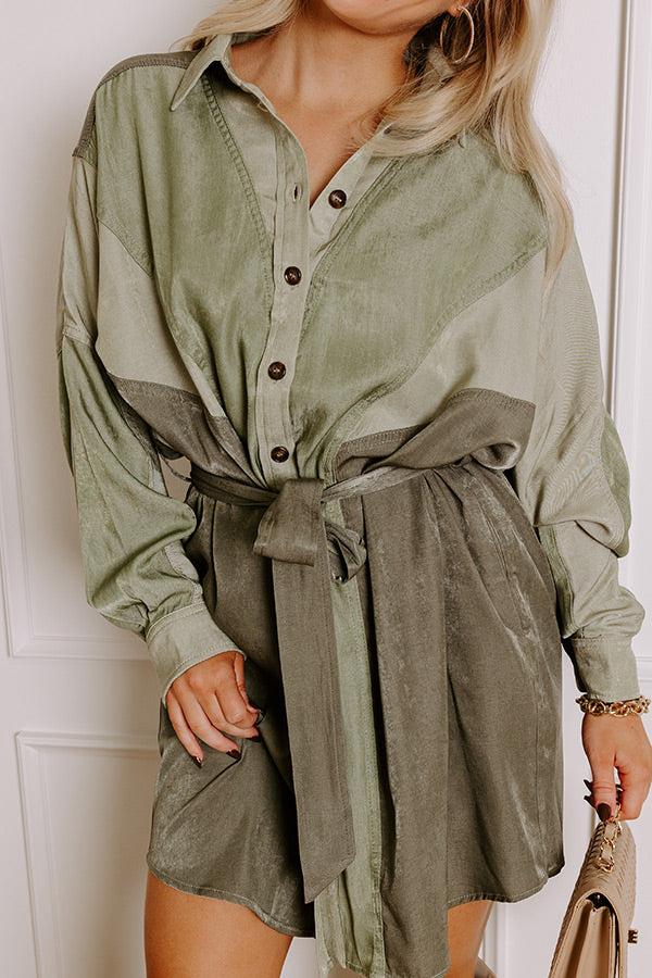 Sweet Skyline Views Colorblock Mini Dress Product Image