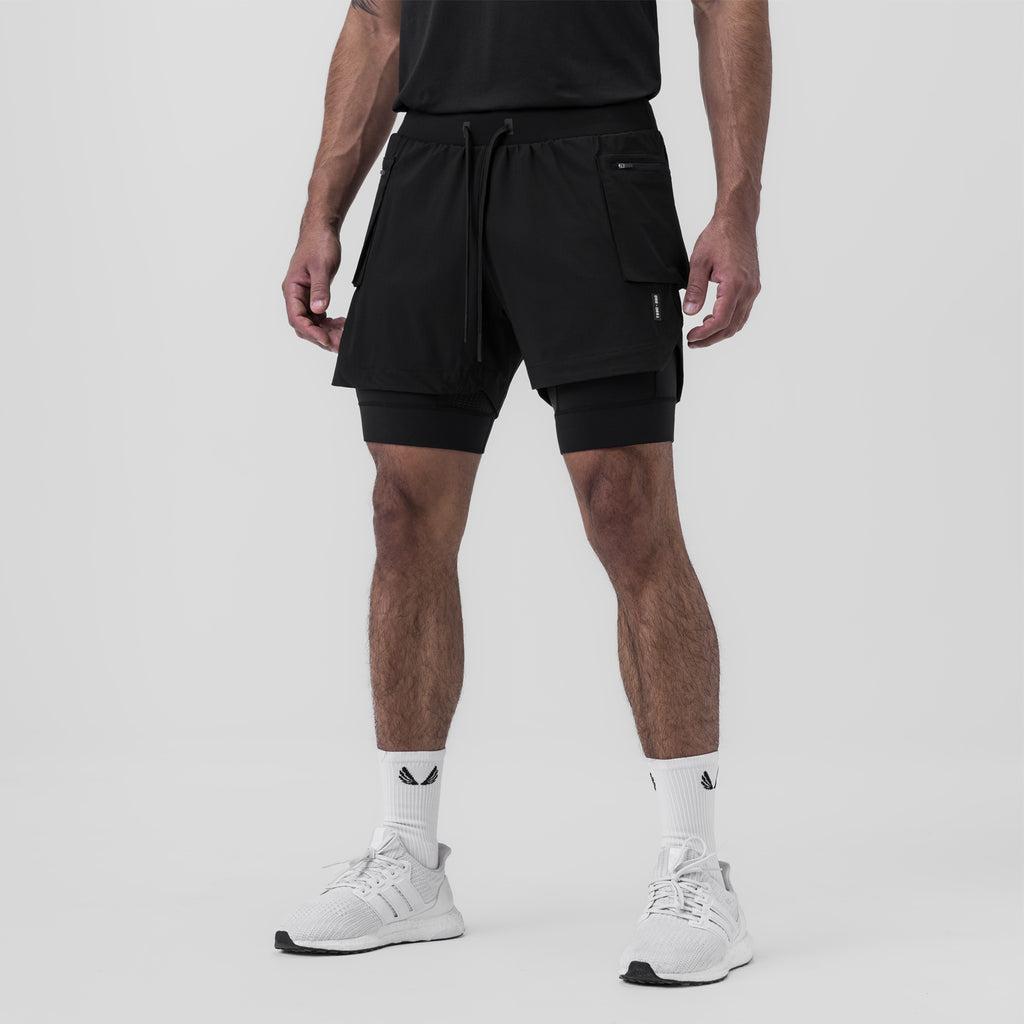0651. Tetra-Lite® 5" Liner Cargo Short - Black Product Image