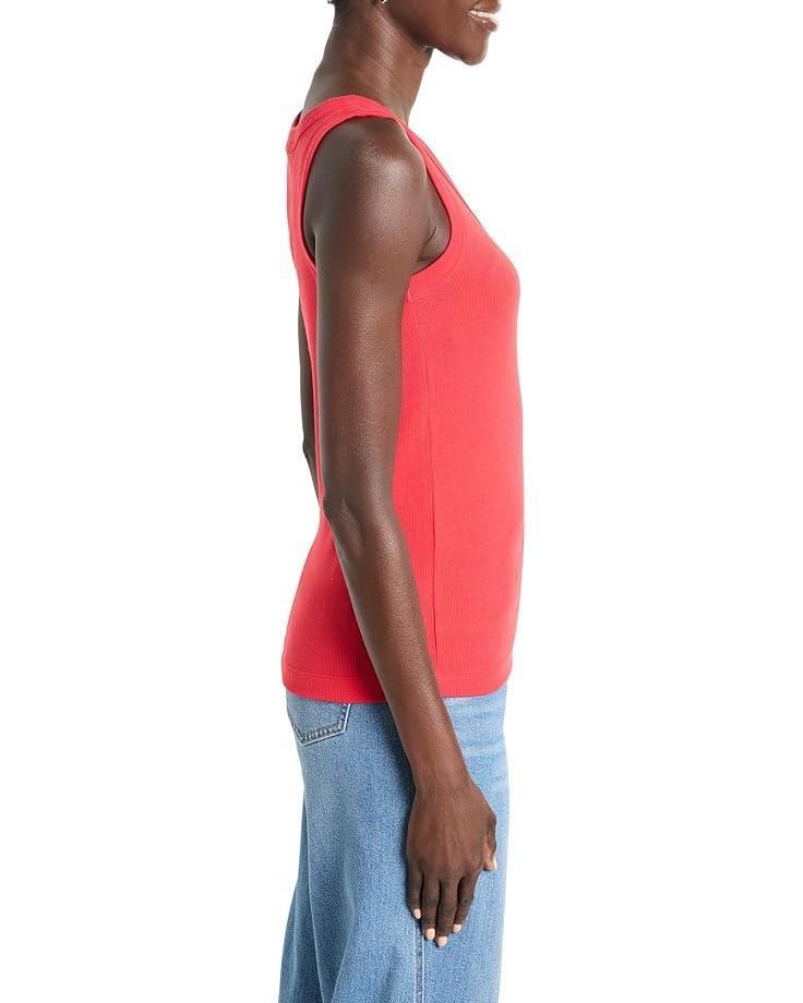 Petite Perfect Knit Rib Scoop Tank Product Image