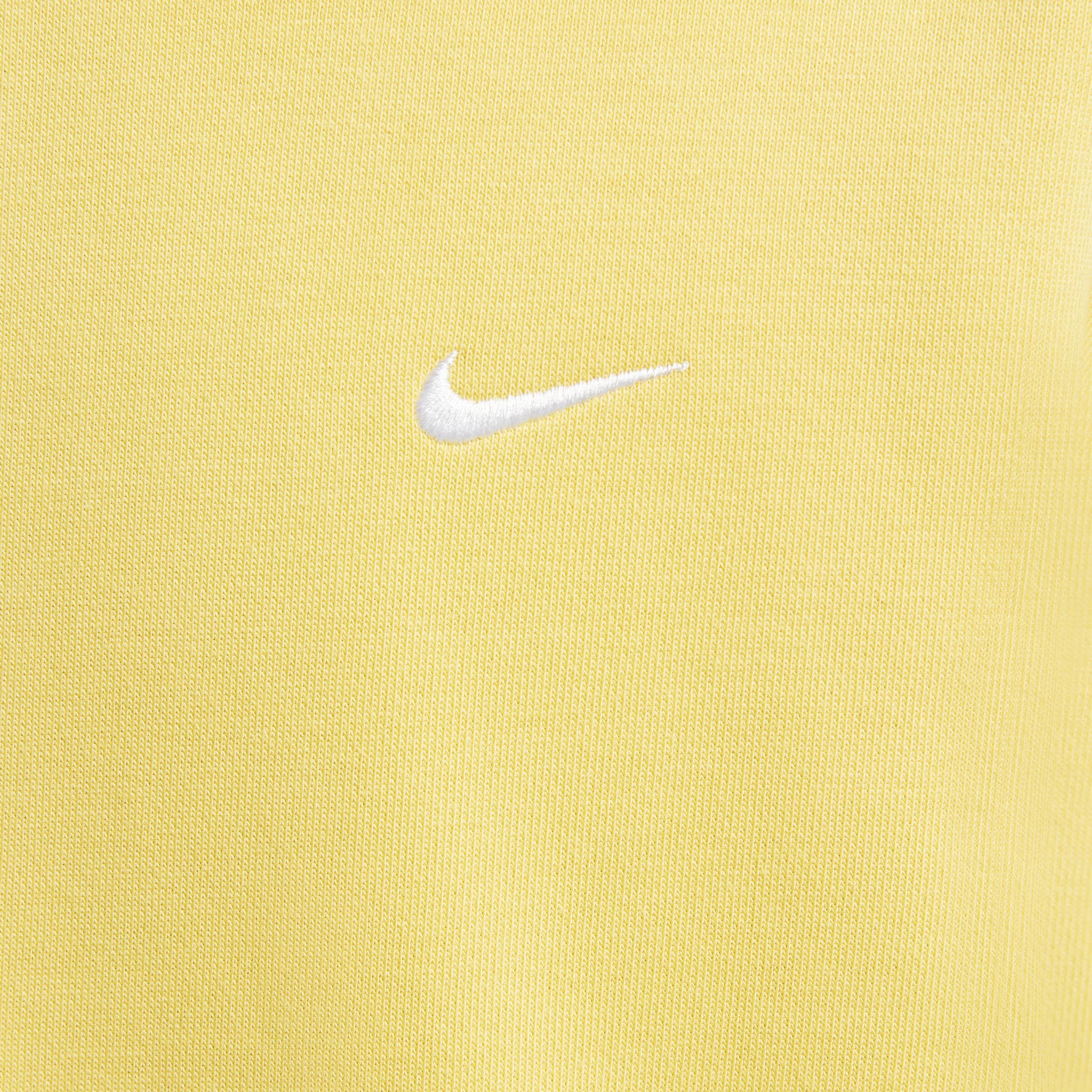 Nike Mens Solo Swoosh Fleece Pullover Hoodie | DX1355-700 Product Image