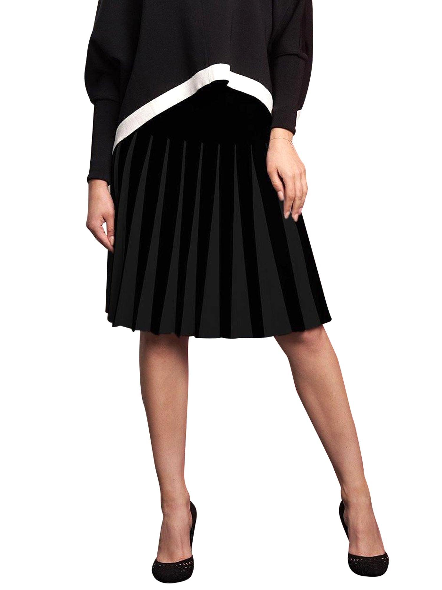 Apparalel Knit Pleat Infinity Skirt Product Image