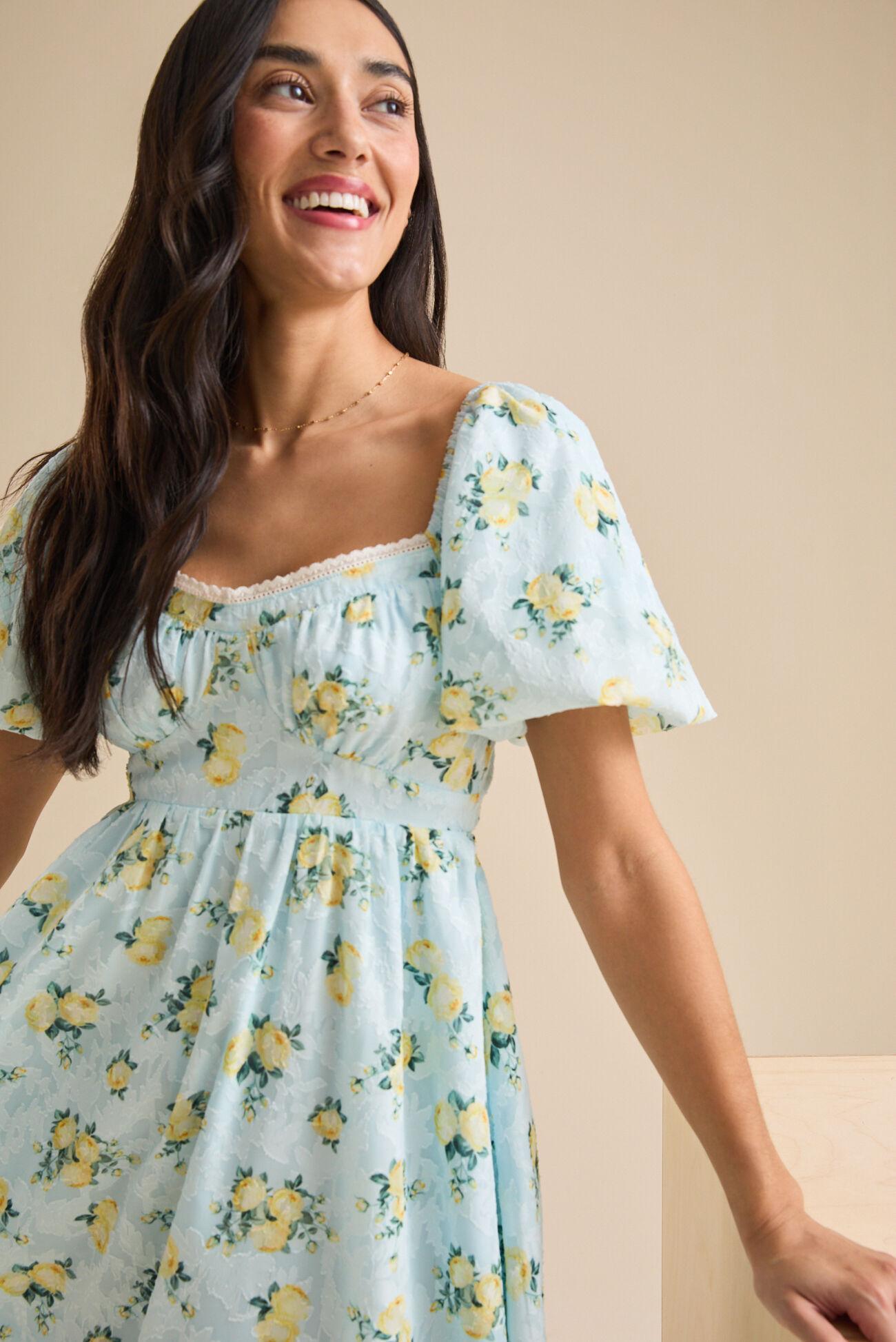 Tatum Floral Mini Dress Product Image