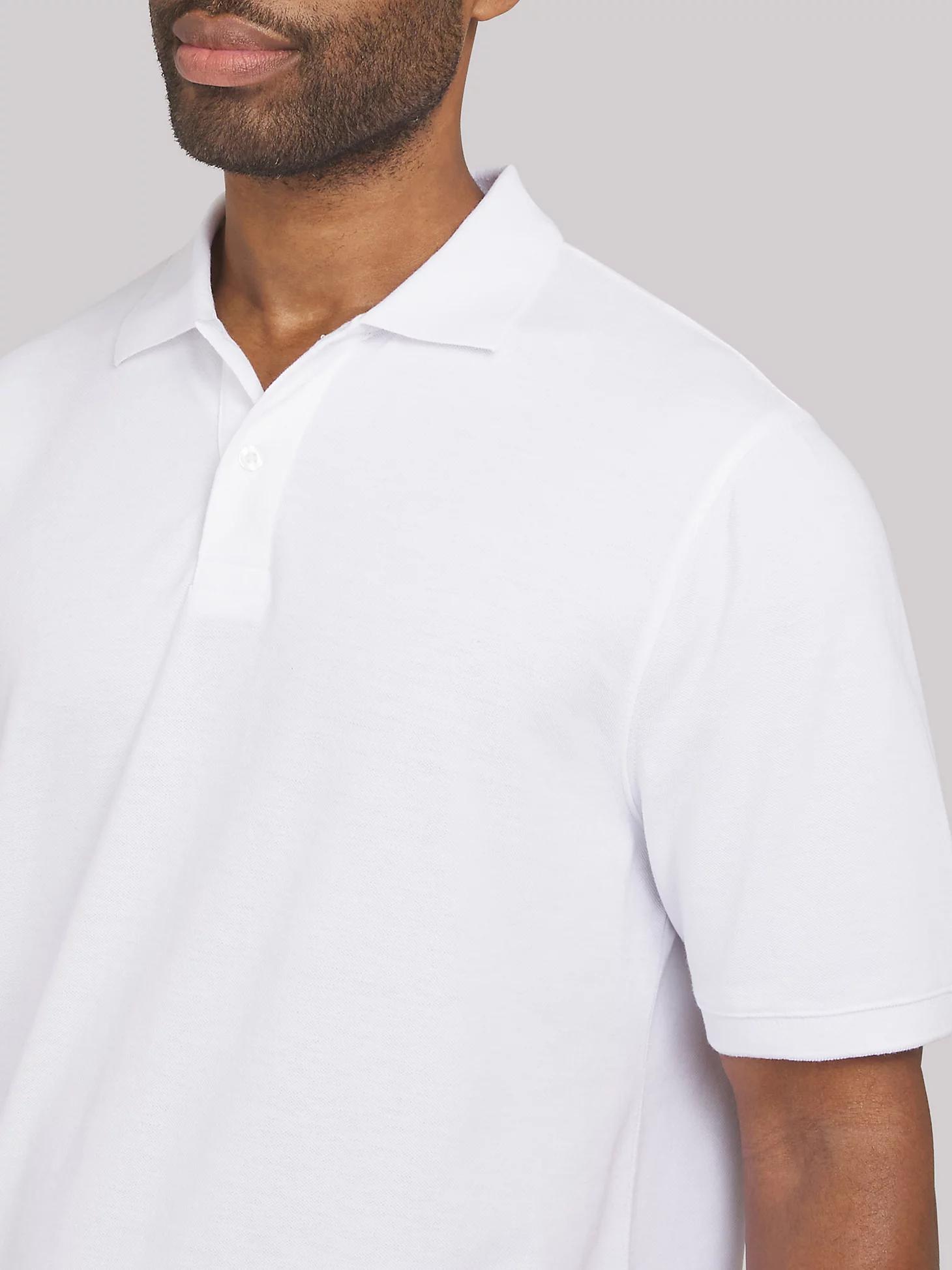 Men's Solid Performance Polo Shirt | Men's Tops & Tees | Lee® Product Image
