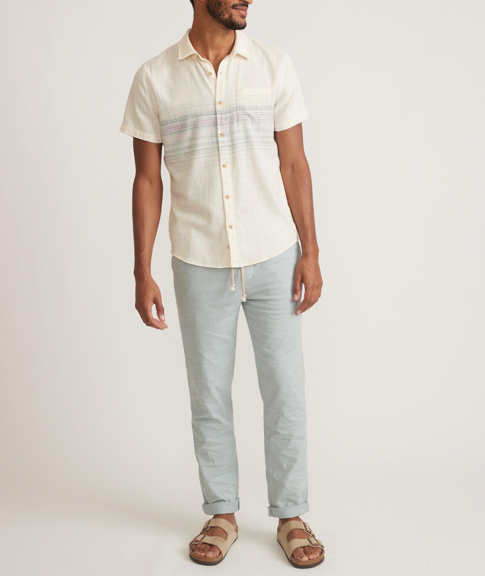 Stretch Selvage Short Sleeve Shirt Product Image