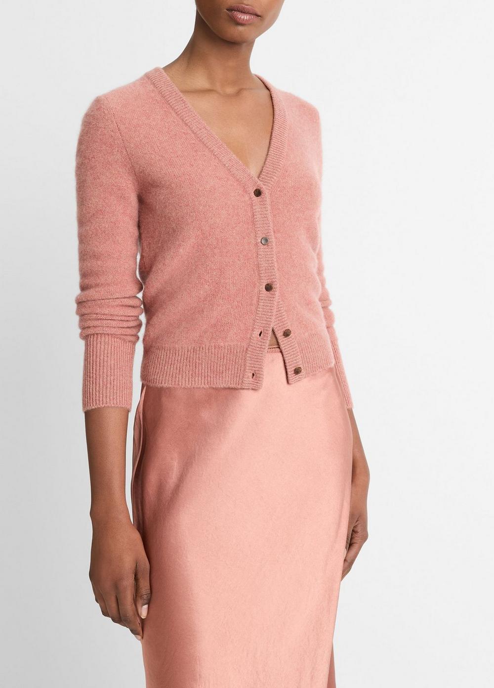 Plush Cashmere Cardigan Product Image