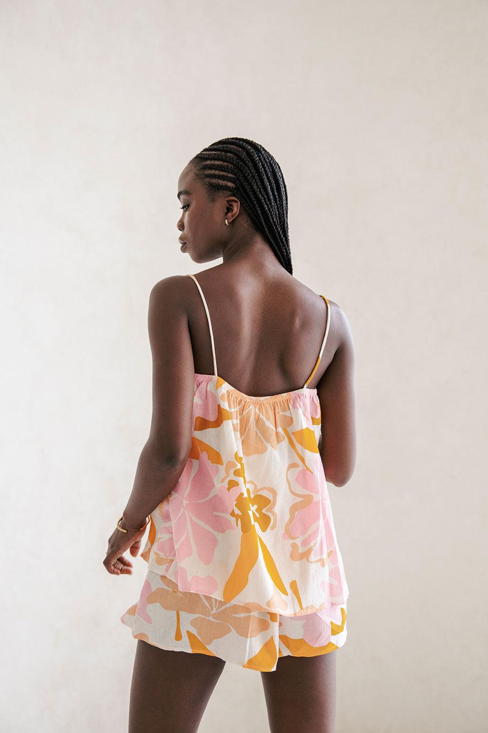 Jetta Shorts - Hibiscus Product Image