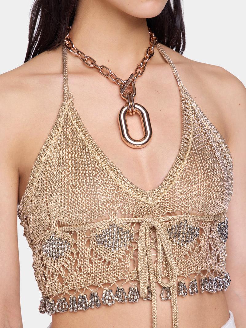 ROSE GOLD XL LINK NECKLACE Product Image