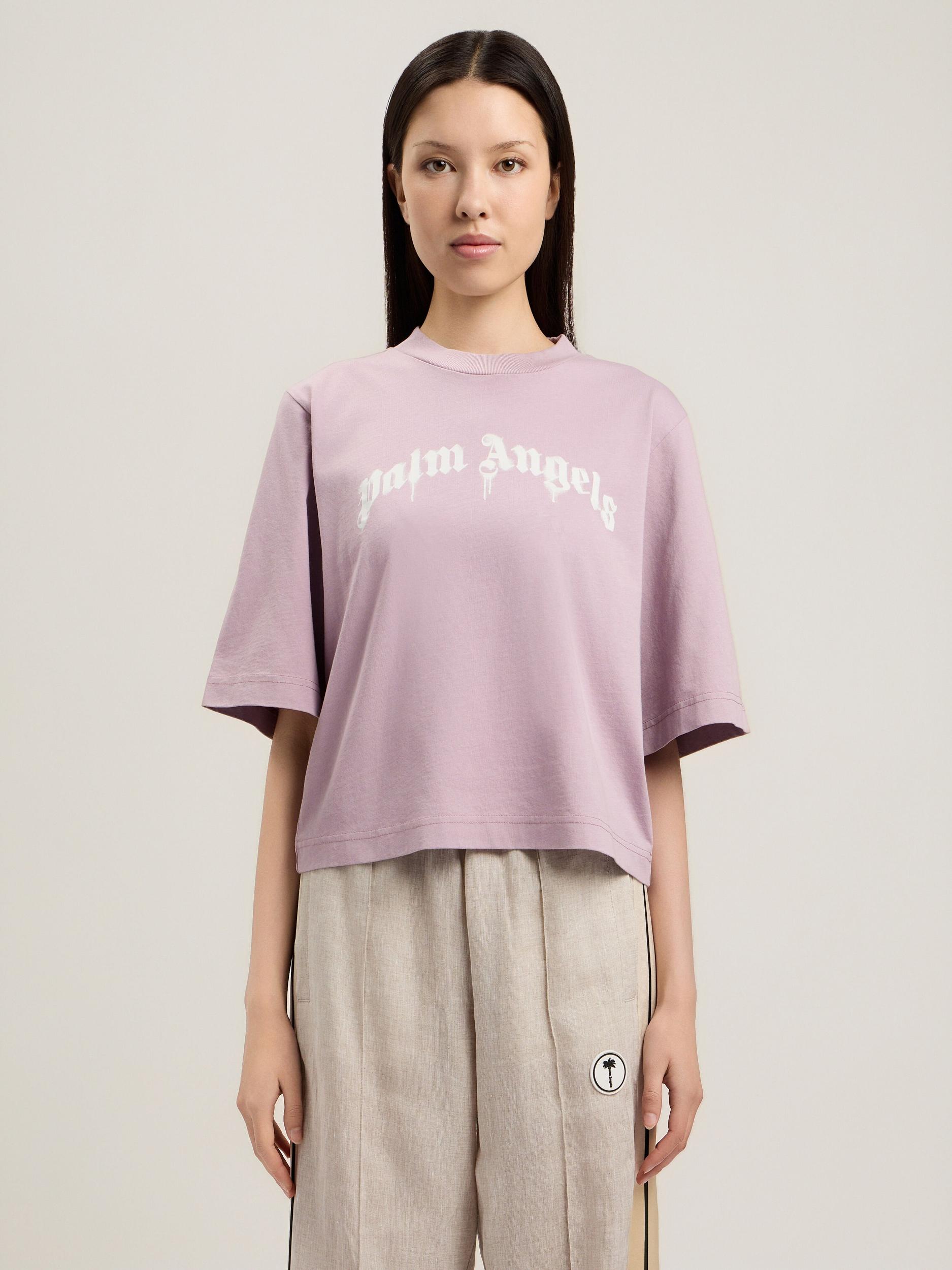 Curved Logo Boxy T-Shirt Product Image