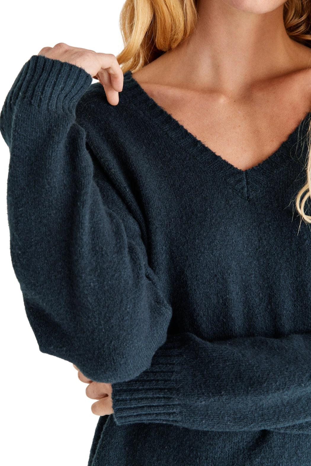 Autumn V-neck Sweater Product Image
