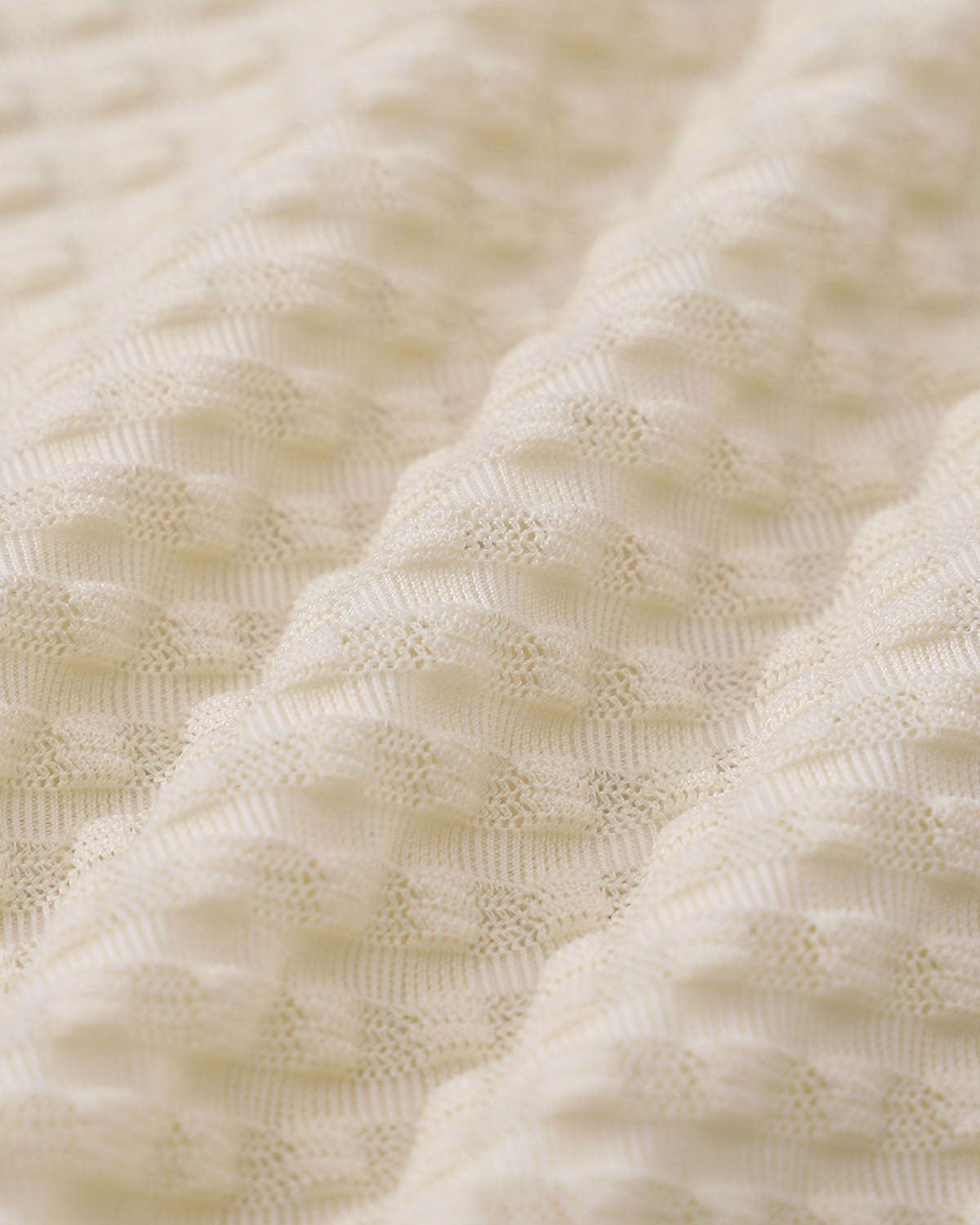 Beige Strapless Bikini Set Product Image