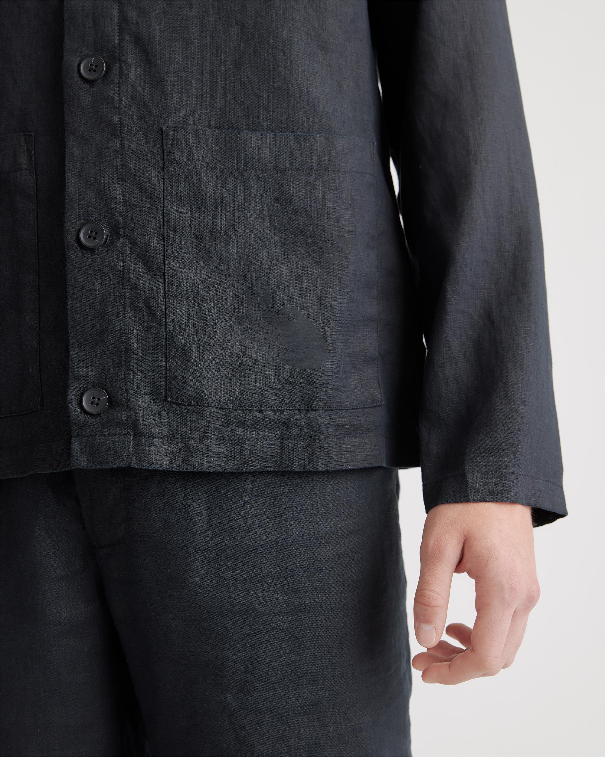 Quince | Men's 100% European Linen Chore Jacket Product Image