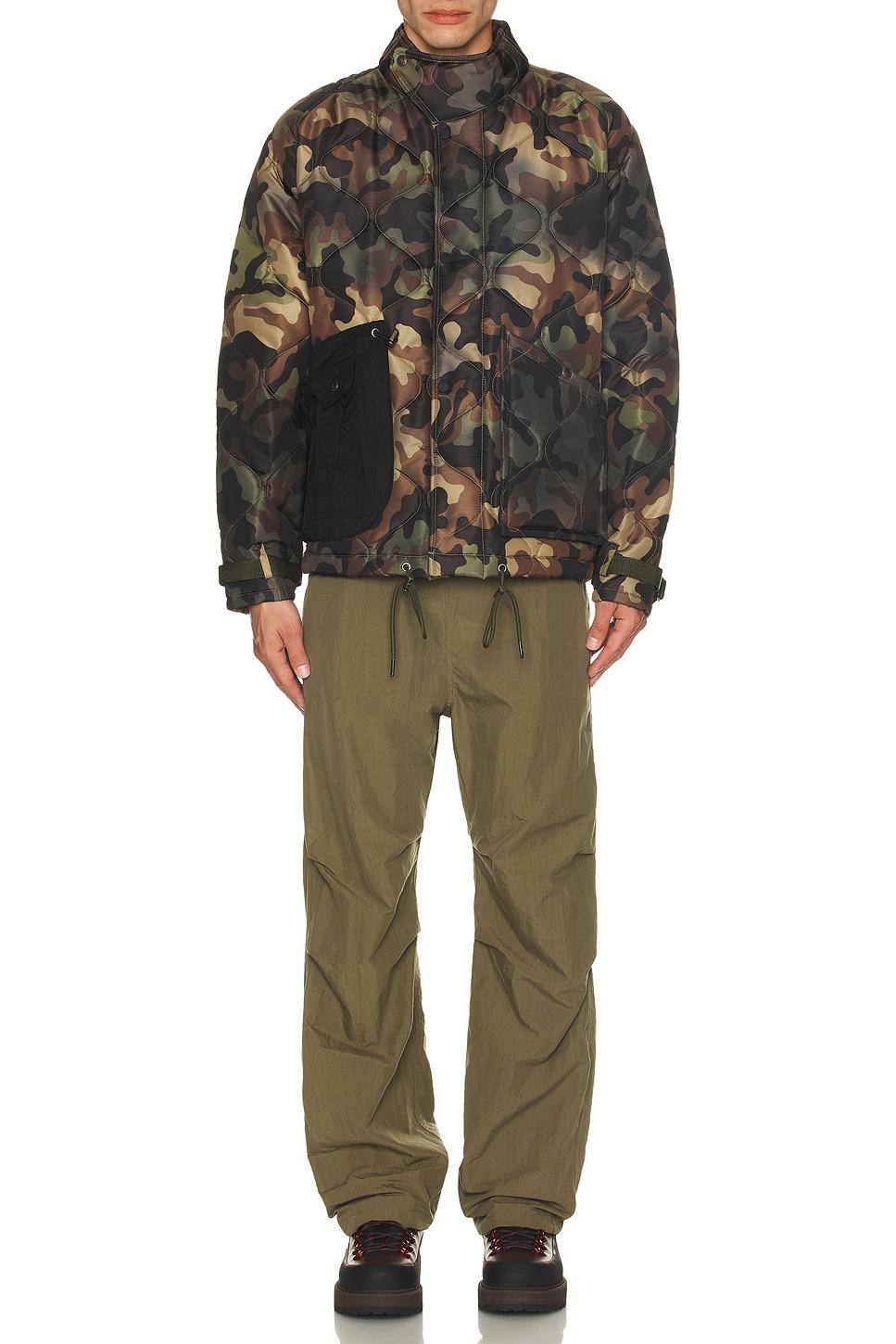 Multi-Pocket Camouflage Quilted Jumper Product Image