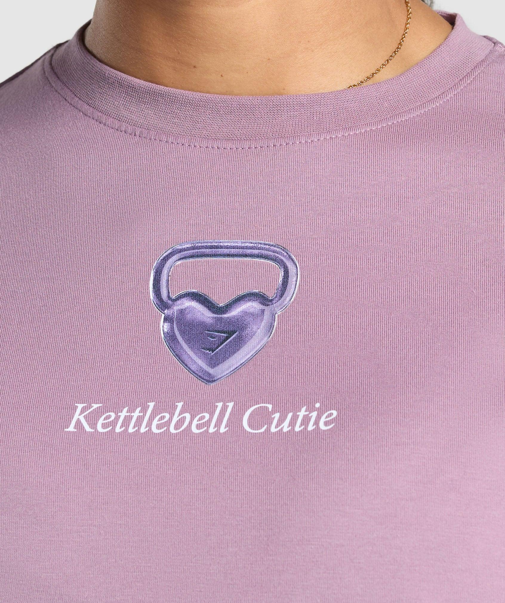Kettlebell Cutie Oversized T-Shirt Product Image
