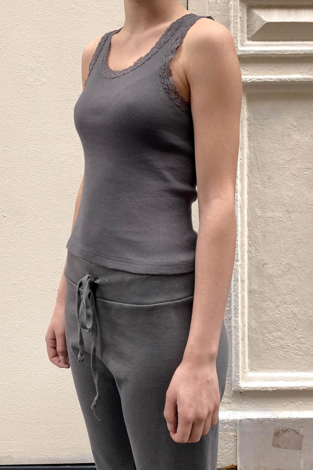 Ronnie Rib Lace Tank Product Image