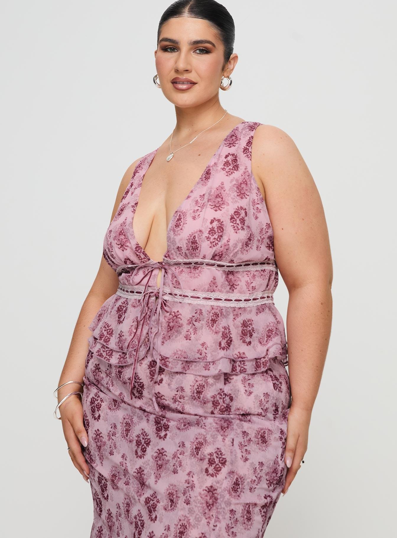 Nikolise Top Purple Curve Product Image